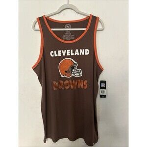 Cleveland Browns 47 mens Tank Top Till Dawn Size XL